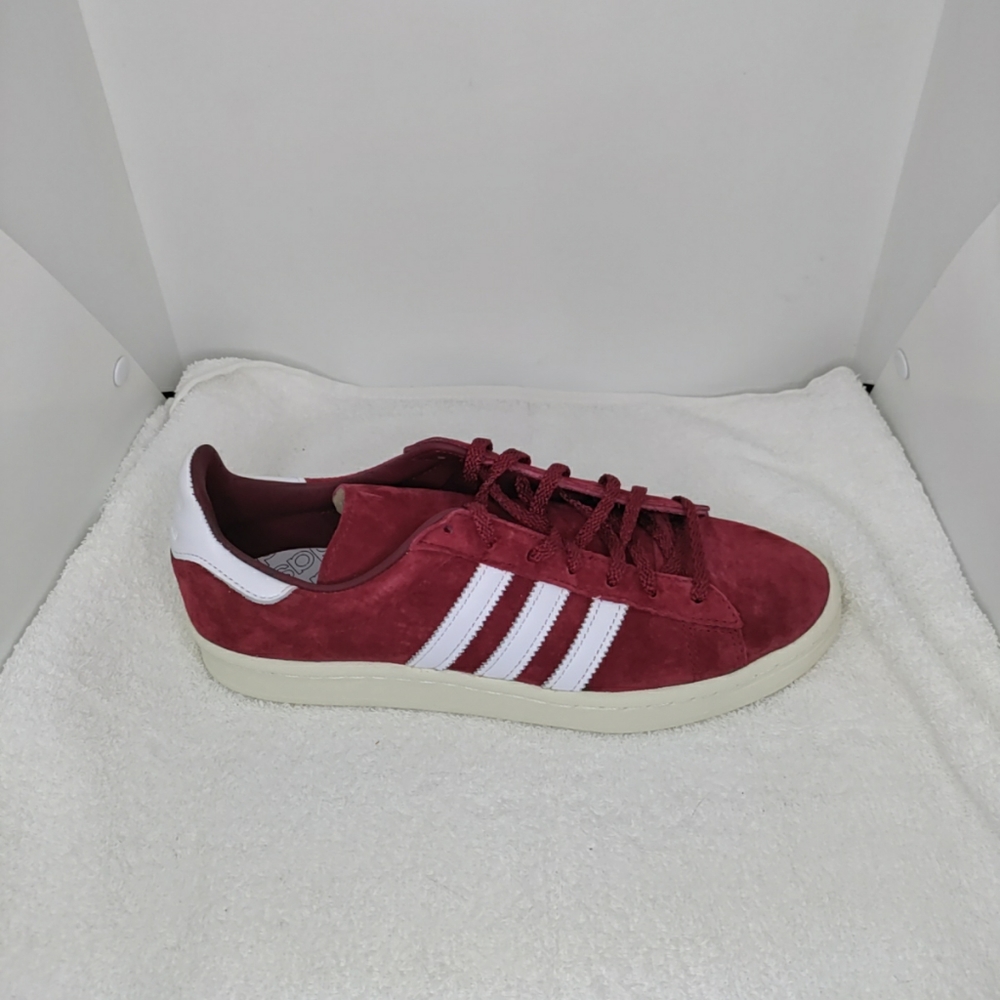 Adidas Originals Campus 80s College Burgundy White  Sneakers GX9404 Men 8.5